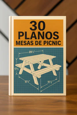 30 Planos Mesas de Picnic